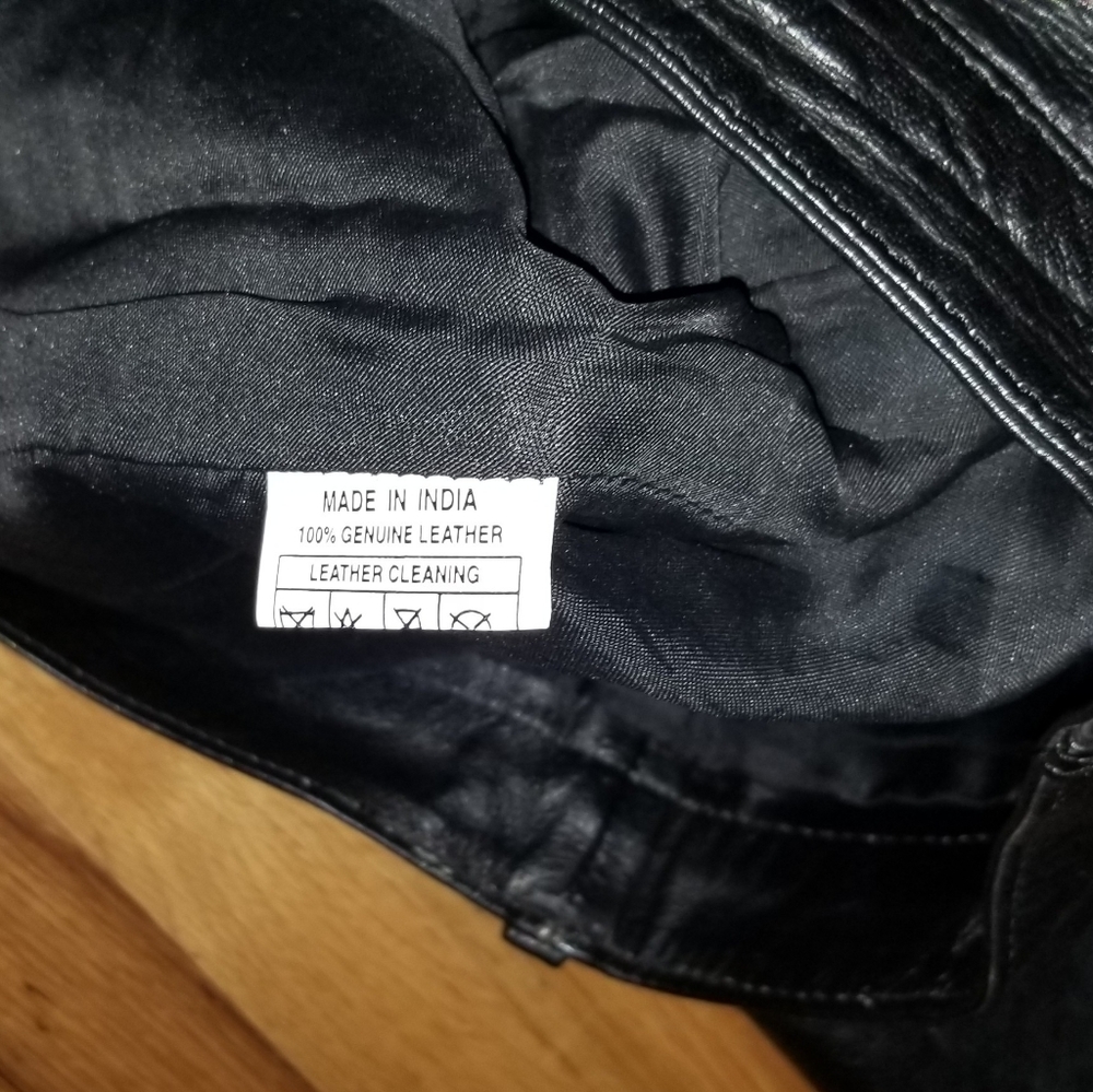 Vintage Leather (Levi's ?) Unisex Pants - Picture 9 of 16